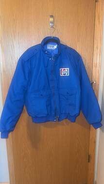 Vintage Swingster Pepsi Logo Bomber Jacket Size XL
